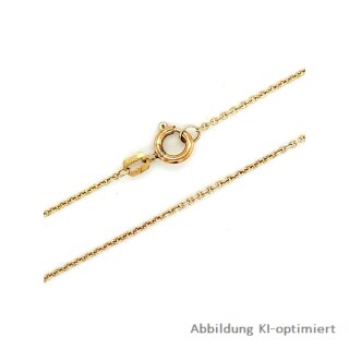 Rundankerkette echt Gold 333 Glanz 1,2mm Länge 60cm