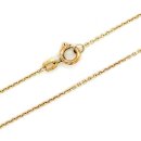 Rundankerkette echt Gold 333 Glanz 1,2mm Länge 60cm