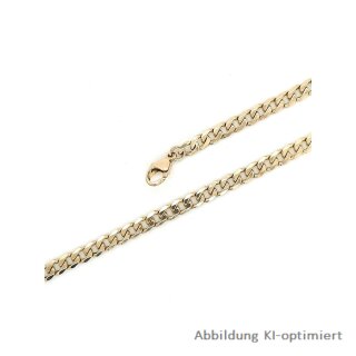 Panzer Armband echt Gold 333 Glanz Länge 21cm