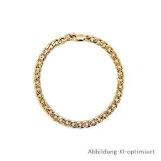 Armband Panzerarmband echt Gold 333 Glanz 5,5mm Länge 21cm