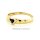 Damenring mit synth Safir echt Gold 333 Ringweite 55