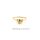 Damenring mit Diamant echt Gold 585 Glanz Ringweite 52