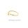 Damenring mit Diamant echt Gold 585 Glanz Ringweite 52