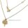 Anhänger Lebensbaum mit Zirkonia echt Gold 585 inkl. Kette 42+3cm