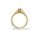 Verlobungsring Damenring echt Gold 333 mit Zirkonia Ringweite 53