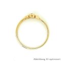 Damenring filigran echt Gold 333 mit Zirkonia Ringweite 54