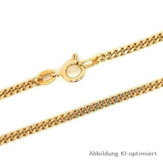 Panzerkette 2mm echt Gold 585 Länge 40cm