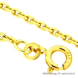 Ankerkette diamantiert 1,6mm echt Gold 333
