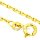 Ankerkette diamantiert 1,6mm echt Gold 333