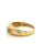 Damenring Schmuckring mit 3 Diamanten echt 14kt Gold 585 Ringweite 55