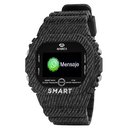 MAREA Smartwatch denim eckig B57008/4