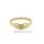 Damenring mit Diamant echt Gold 333 Glanz Ringweite 53