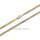 Panzerkette Halskette 4mm echt Gold 333 Glanz Länge 60cm