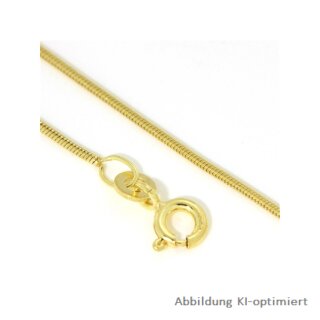 Schlangenkette 0,8mm Gold 333 Länge 45cm