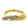 Design Damenring filigran mit Zirkonia echt Gold 333 matt/Glanz