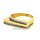 Design Damenring mit Zirkonia echt Gold 333 Glanz