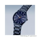 Bering Herrenuhr Solar Titanium Metallband und Datumsanzeige 15239-777