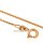 Venezianerkette 0,5mm Halskette echt Gold 750 Glanz Länge ca. 40cm Gewicht 1,0g