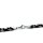 Königskette flach Edelstahl silber/schwarz 6x4mm Länge 55cm