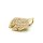 Gleiter Anhänger Ginkgo mit Zirkonia echt Gold 333 Glanz 13mm