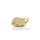 Gleiter Anhänger Ginkgo mit Zirkonia echt Gold 333 Glanz 13mm