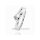 Damenring Verlobungsring 6mm mit Zirkonia Silber 925 Glanz