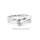 Damenring Verlobungsring 6mm mit Zirkonia Silber 925 Glanz