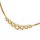 Collier Halskette mit Zirkonia echt Gold 333 Glanz Länge 44cm