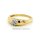 Damenring mit 6x Diamant echt Gold 585 Glanz Ringweite 58