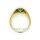 Damenring mit Peridot und Diamanten echt Gold 333 Glanz Ringweite 54