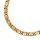 Fantasie Collier Halskette echt Gold 585 diamantiert Länge 48cm