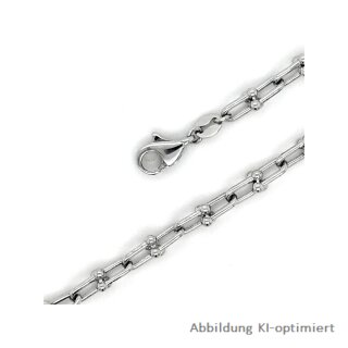 Armband Fantasie 4mm echt Silber 925 Glanz Länge 19cm