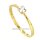 Antragsring Verlobungsring Solitärring mit Zirkonia echt Gold 333 Ringweite 56