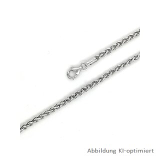 Fuchsschwanzarmband 3mm echt Silber 925 Glanz Länge 19cm