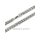 Armband Panzer 9,5mm Edelstahl poliert 21cm