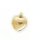 Medaillon Amulett Anhänger Herz echt Gold 333 gemustert 24x18mm