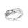 Silberring Zopf filigran echt Silber 925 Glanz