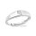 Silberring mit Zirkonia echt Silber 925 matt/Glanz