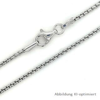 Venezianerkette Veneziakette rund 1,3mm echt Silber 925 Glanz