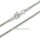 Venezianerkette Veneziakette rund 1,1mm echt Silber 925 Glanz