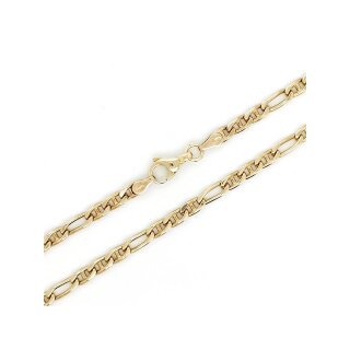 Stegfigarokette 3,3mm echt Gold 333 Glanz Länge 45cm