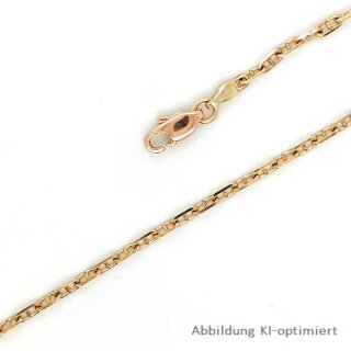 Stegankerarmband, Gelbgold 333, Länge 18,5cm