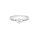 Damenring Verlobungsring Ring echt Weißgold 333 glänzend mit Zirkonia,  Krappen- und Kanalfassung (nur 50-58 Gr.lieferbar)