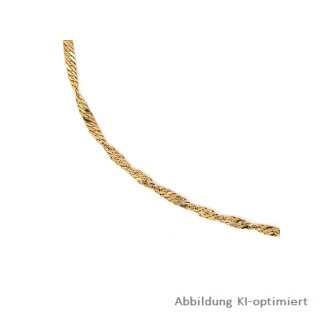 Singapurkette 3mm echt Gold 333 Länge 70cm