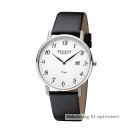 Regent Herrenuhr Titan Lederband Datum 3bar -1451