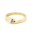 Damenring Verlobungsring mit Zirkonia echt Gold 333 Glanz...