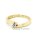 Damenring Verlobungsring mit Zirkonia echt Gold 333 Glanz Ringweite 58