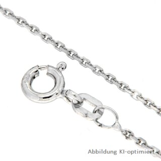 Ankerkette diamantiert 1,3mm echt Silber 925