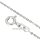 Ankerkette diamantiert 1,3mm echt Silber 925