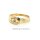 Damenring mit Zirkonia echt Gold 333 Glanz Ringweite 57